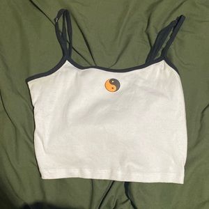 Yin and Yang crop top